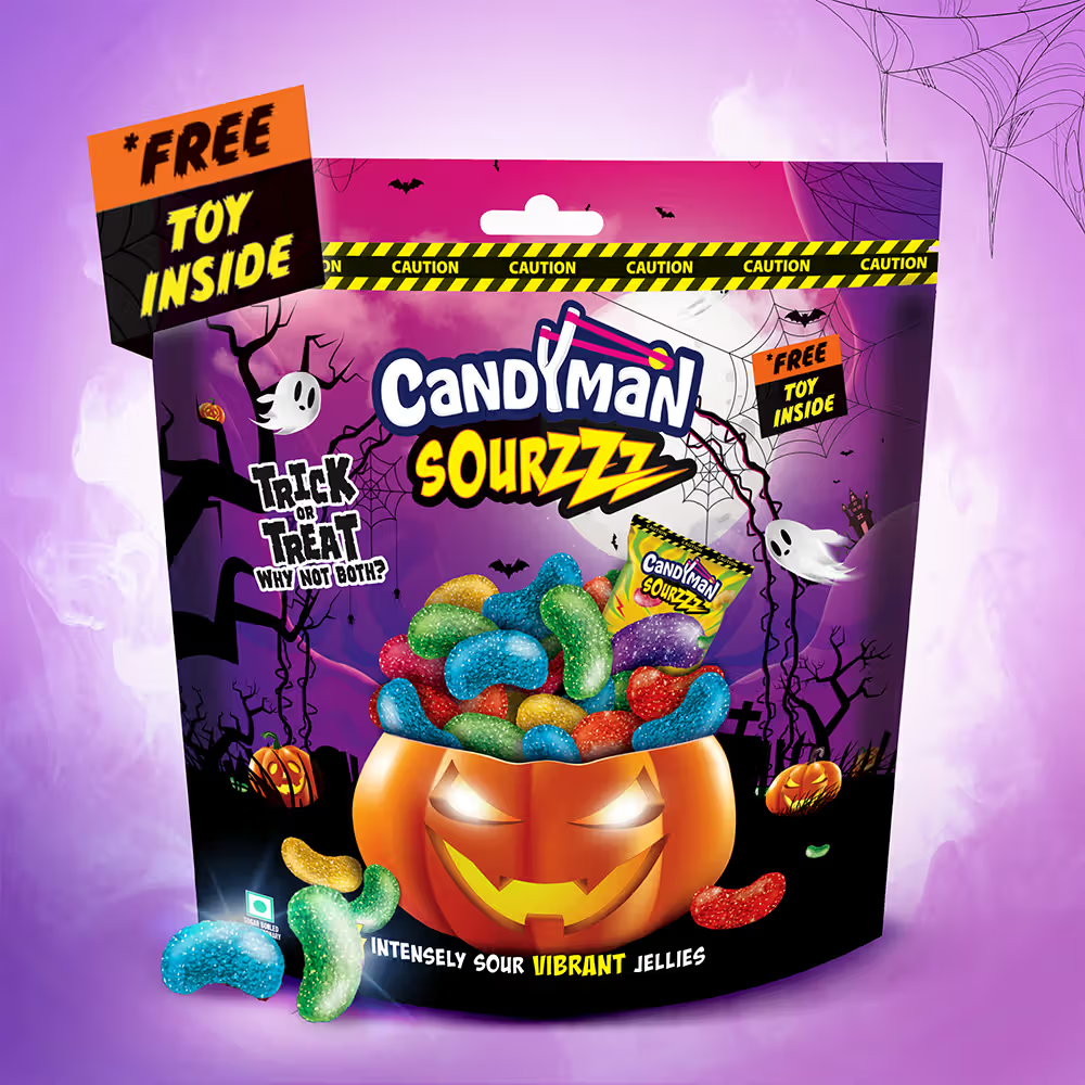 Candyman Sourzzz – Shockingly Sour Candy with a Fun Surprise Inside