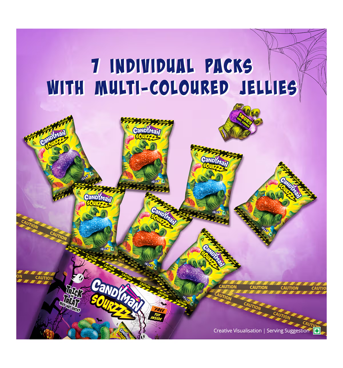 Candyman Sourzzz – Shockingly Sour Candy with a Fun Surprise Inside