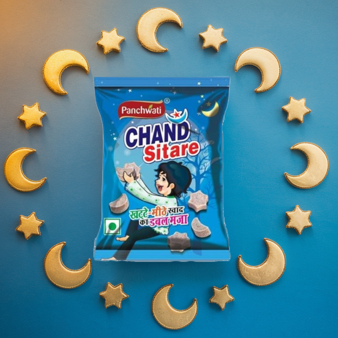 Chand Sitare Candy (Pack of 20 Units) – A Sweet Burst of Nostalgia