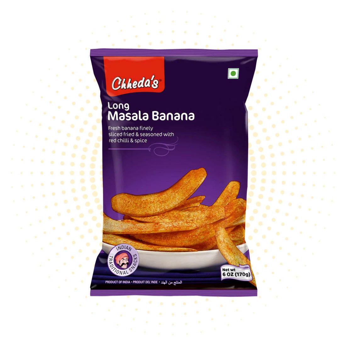 Chheda’s Long Masala Banana Chips – A Spicy Crunch in Every Slice