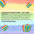 Chupa Chups Sour Bites, Mixed Fruit Flavour, Soft & Chewy Toffee