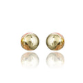 Circle Shape Tan Free Goldenpolish Western Earrings – Timeless Elegance with a Modern Twist