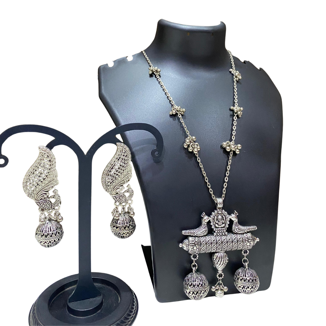 Divine Heritage Silver Ensemble – A Timeless Tribute to Indian Craftsmanship