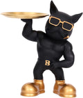 Dog Statue Home Decor Showpiece – Elegant & Functional Storage Tray
