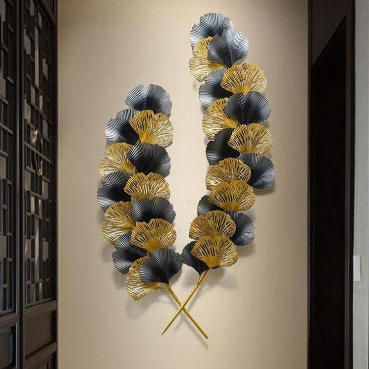 Dual Branches Wall Art – Elegant and Modern Nature-Inspired Décor