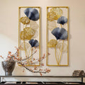 Dual Leaf Frame Wall Art Set of 2 – Nature-Inspired Elegance for Your Home
