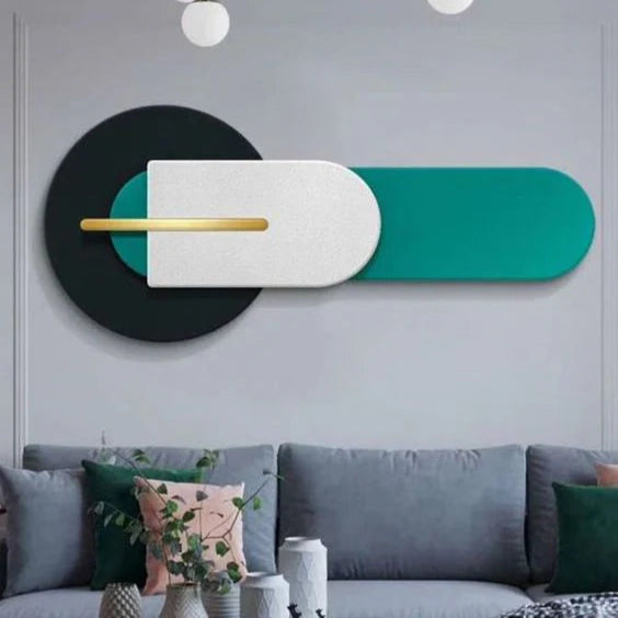 Dynasty Green Metal Wall Art – A Fusion of Elegance and Nature