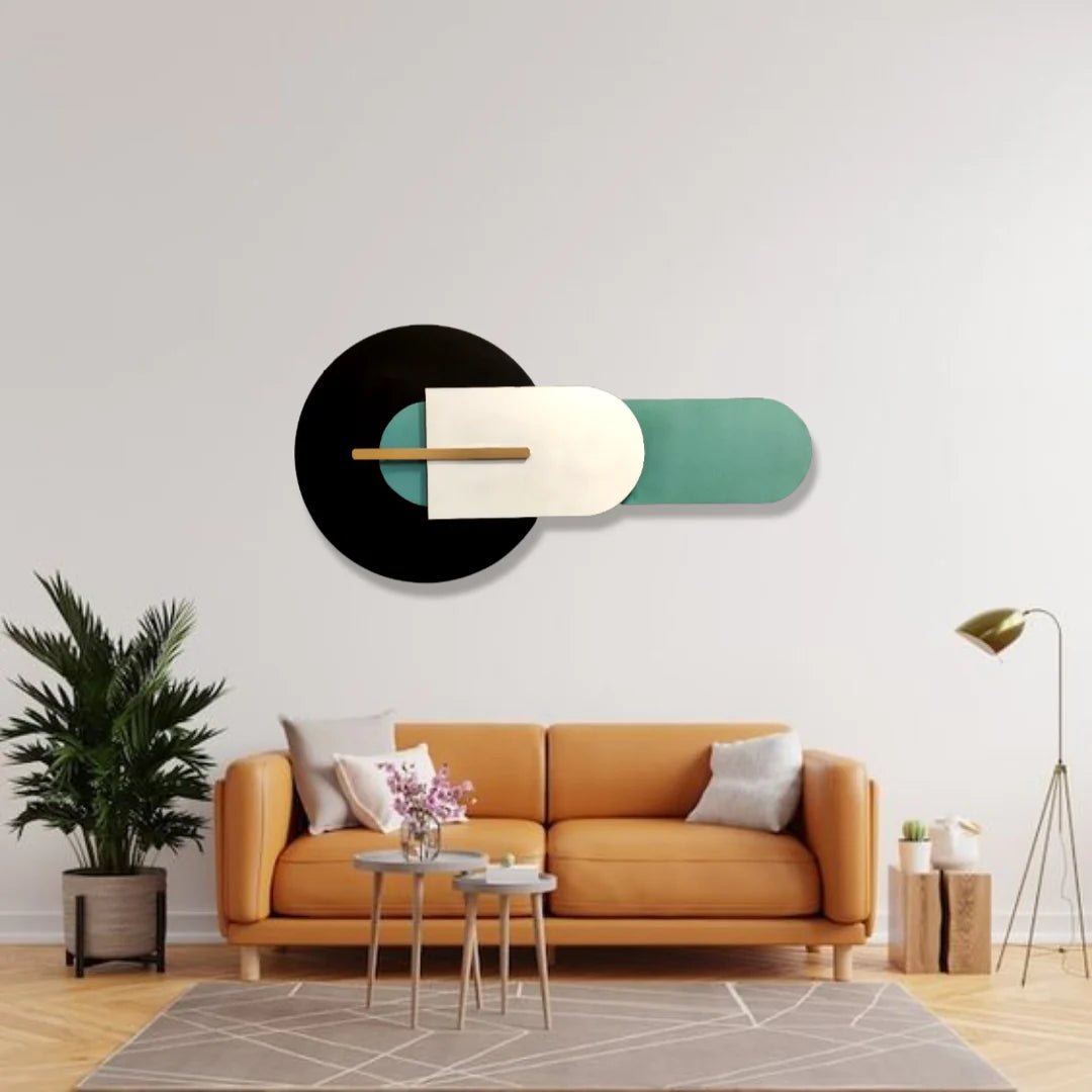 Dynasty Green Metal Wall Art – A Fusion of Elegance and Nature
