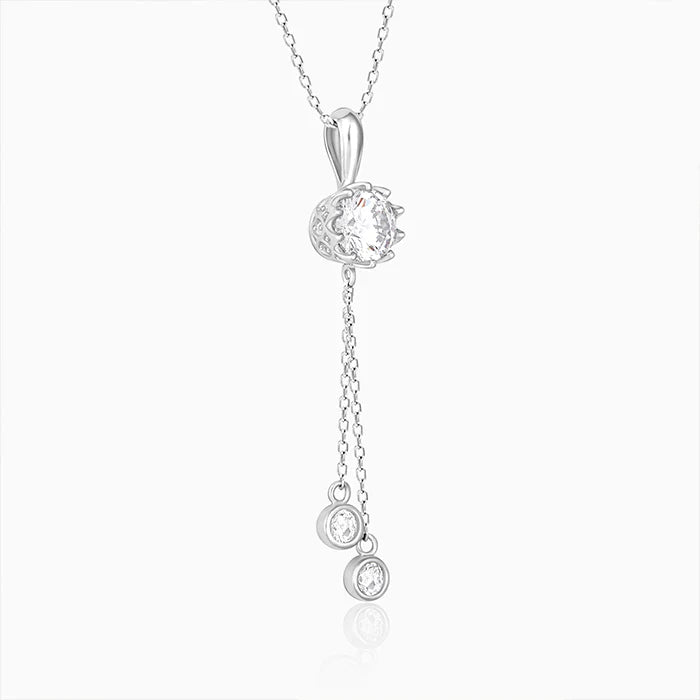 Elegance On The Rise Necklace – Made with Pure 925 Silver