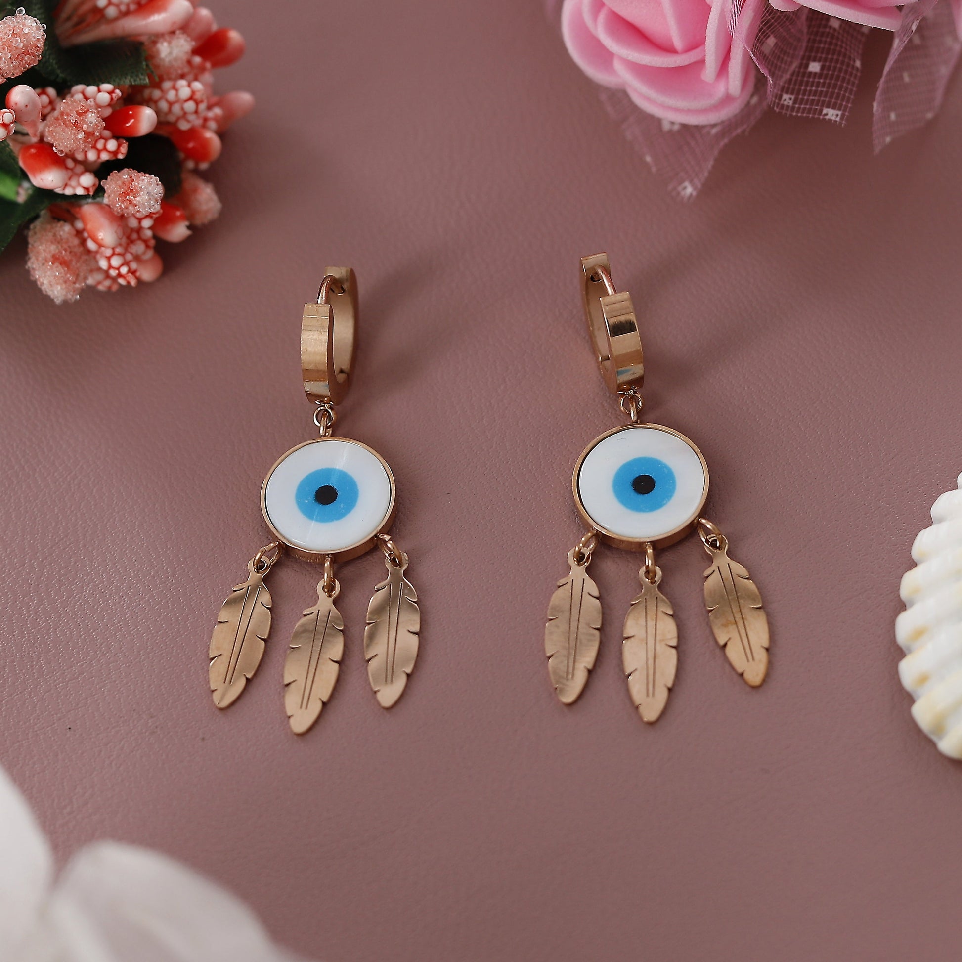 Evileye Circle Shape Gifting Earrings – A Bold Symbol of Protection and Style