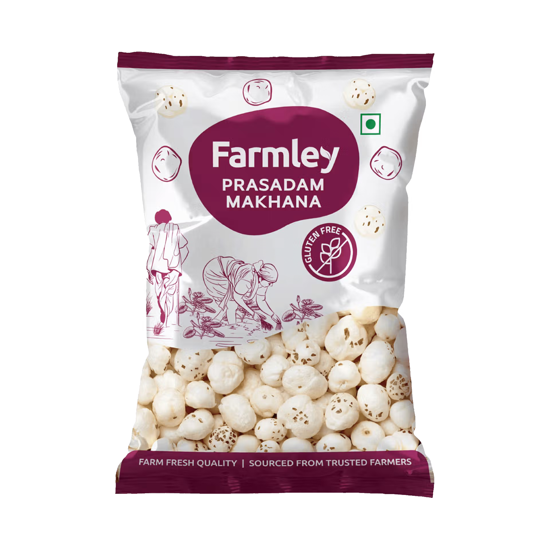 Farmley Prasadam Makhana – A Sacred Crunch of Purity & Tradition
