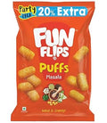 Fun Flips Puff Masala Flavour - Spicy and Crunchy Snack Sensation