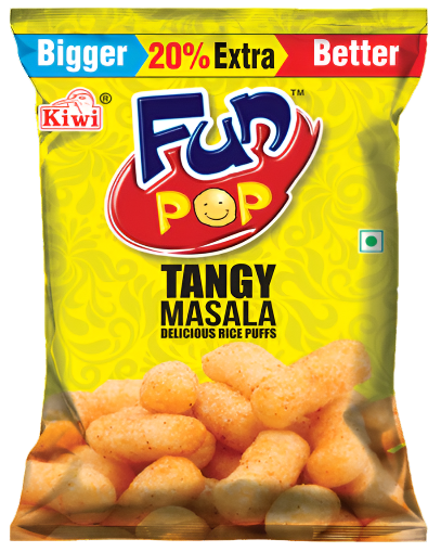 Fun Pop - Tangy Masala Puffs | A Zesty Flavor Explosion

