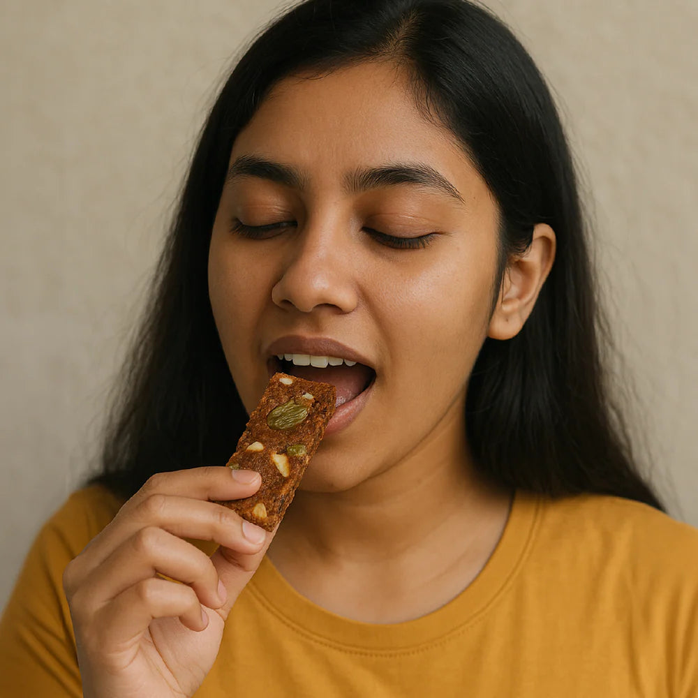 GO DESi - Kaju Kishmish Coconut Barfi (Pack of 8 Pcs)
