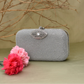Gleaming Glamour Clutch – A Dazzling Statement of Elegance and Sparkle