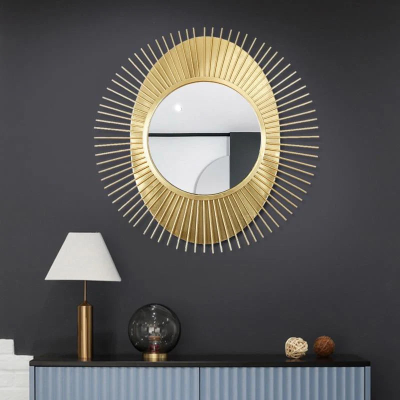 Golden Egg Accent Mirror – A Statement of Luxury and Style