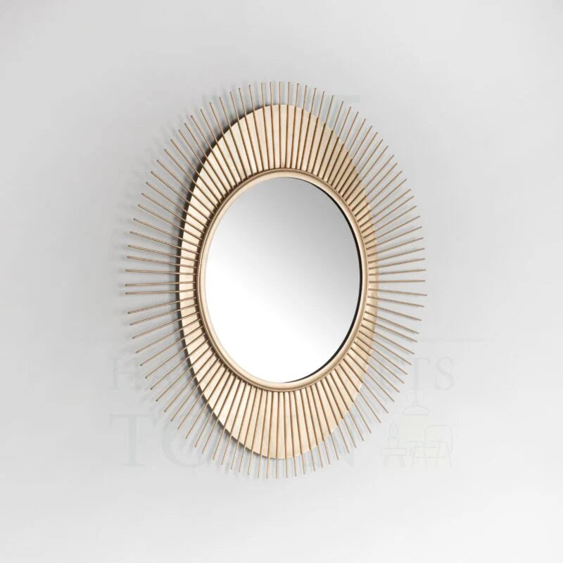 Golden Egg Accent Mirror – A Statement of Luxury and Style