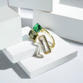Goldpolished High-Quality Western Freesize Ring – Radiate Glamour with Timeless Elegance