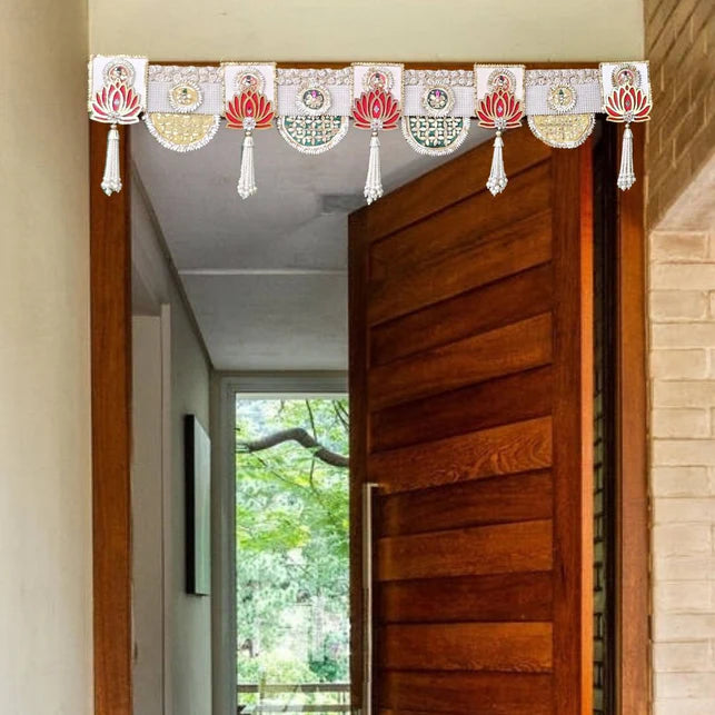 Handmade Bandarwal Toran – Colorful Hanging for Festive Home Dccor