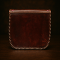 Heritage Leather Side Bag with Dedhi Work – Timeless Craftsmanship & Style