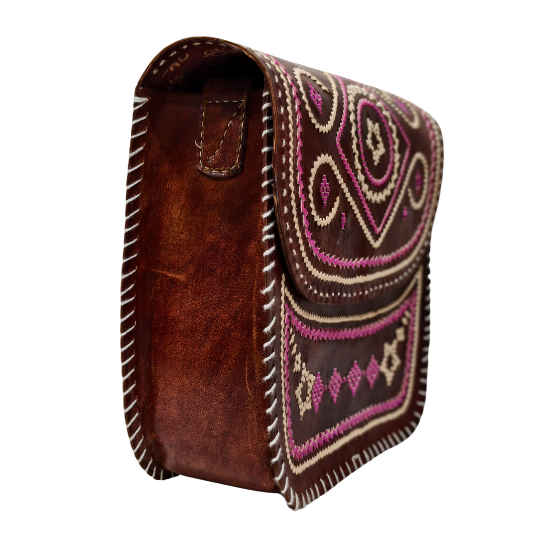 Heritage Side Bag with Dedhi Work – Timeless Craftsmanship & Style