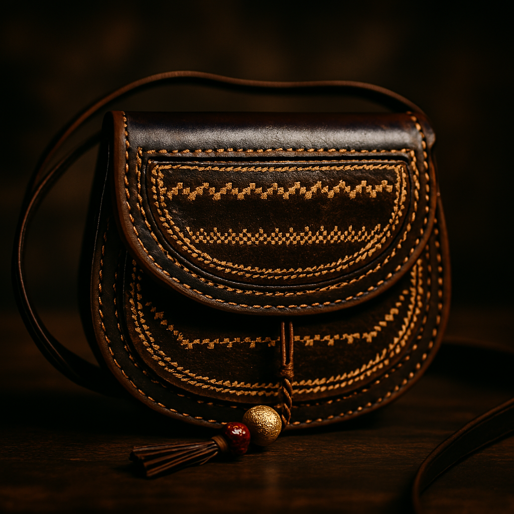 Heritage Side Bag with Dedhi Work – Timeless Craftsmanship & Style