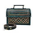 Hut Leather Bag with Dedhi Work – A Fusion of Tradition & Elegance