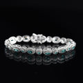 Imported Green American Diamond Loose Bracelet – A Graceful Touch of Emerald Elegance