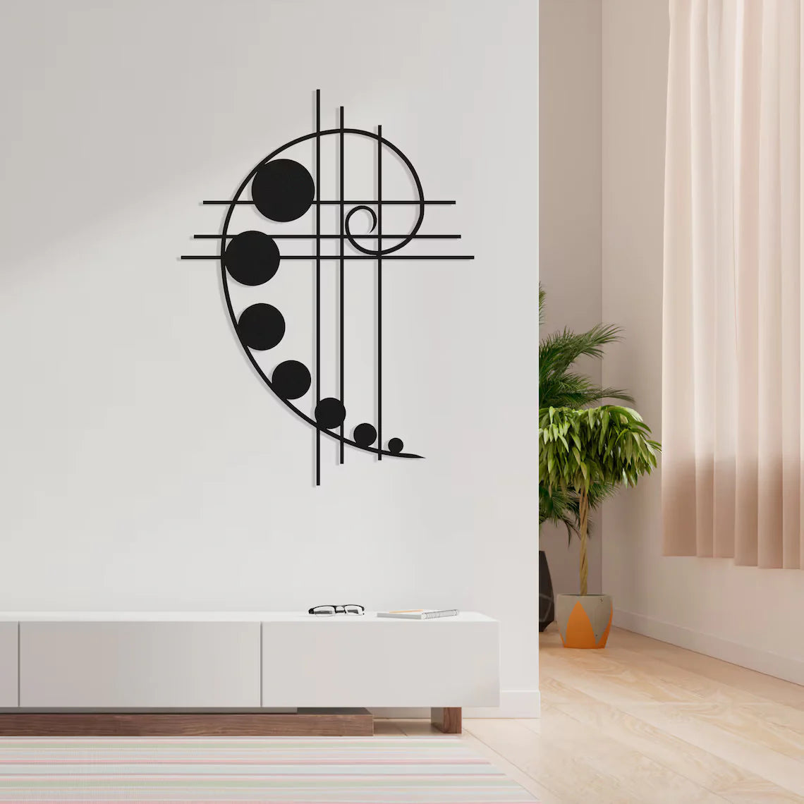 Iron Lace Wall Art – Elegant Craftsmanship for Your Home