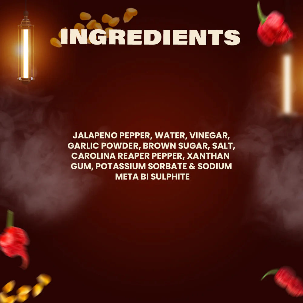 JOLOSAUCE – Carolina Reaper Sriracha Hot Sauce