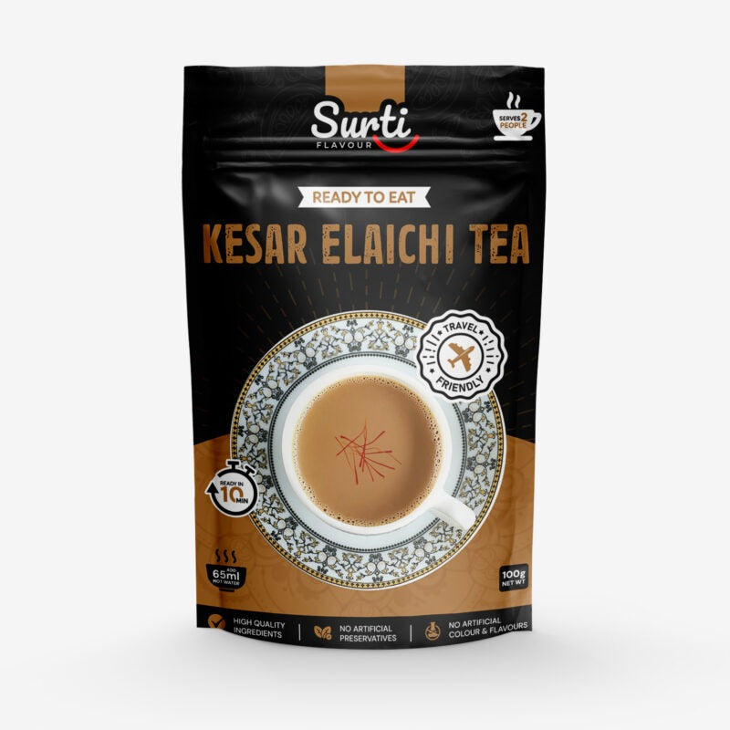Kesar Elaichi Tea - Saffron and Cardamom Infused Delight