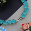 Lime Blue Necklace Set – A Vibrant and Refreshing Touch of Elegance