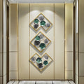 Lotus Leaves Metal Wall Art Set of 3 – A Tranquil Touch of Nature