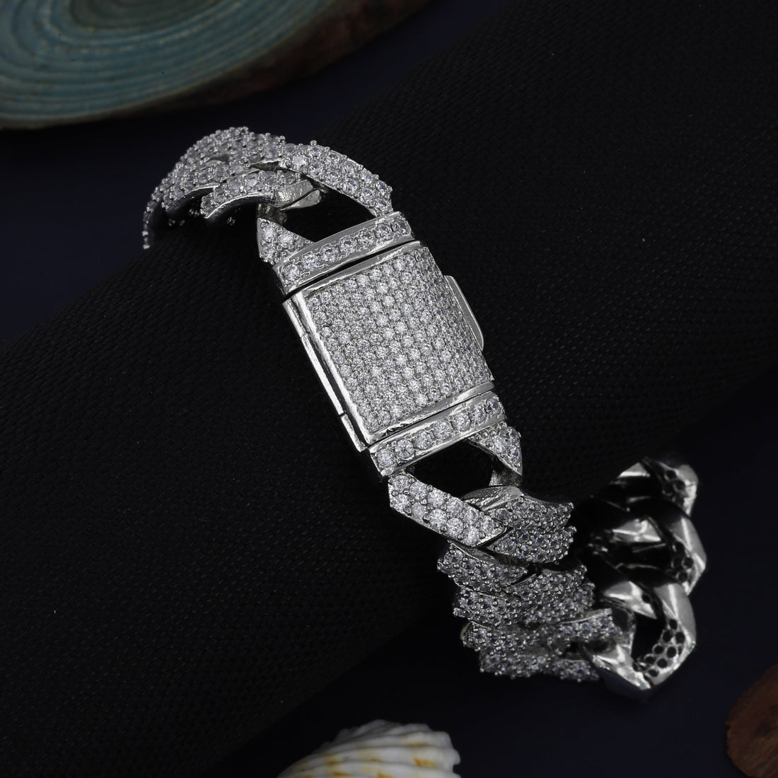 Luxury Full Diamonds Silver Bracelet – A Masterpiece of Sparkle and Sophistication