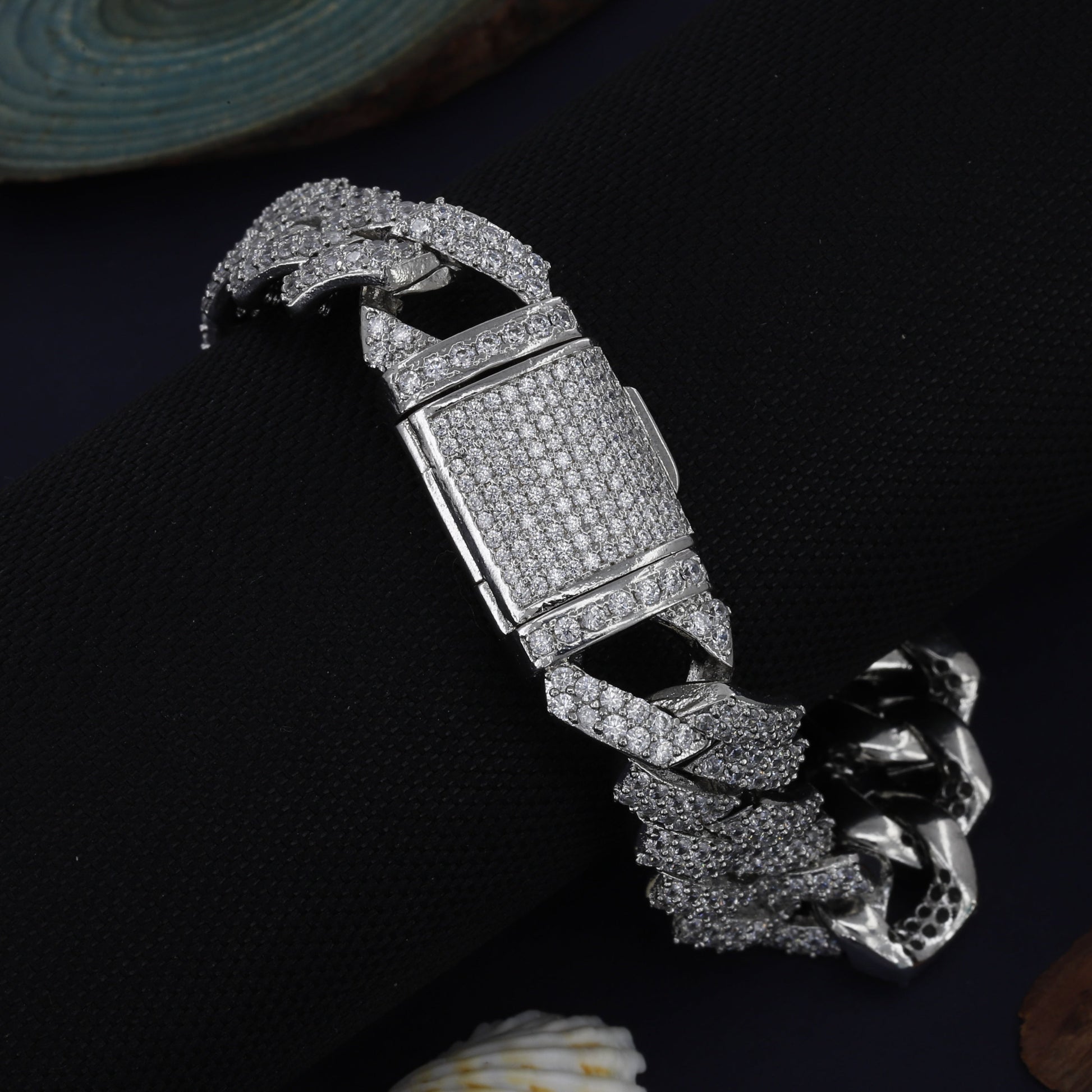 Luxury Full Diamonds Silver Bracelet – A Masterpiece of Sparkle and Sophistication