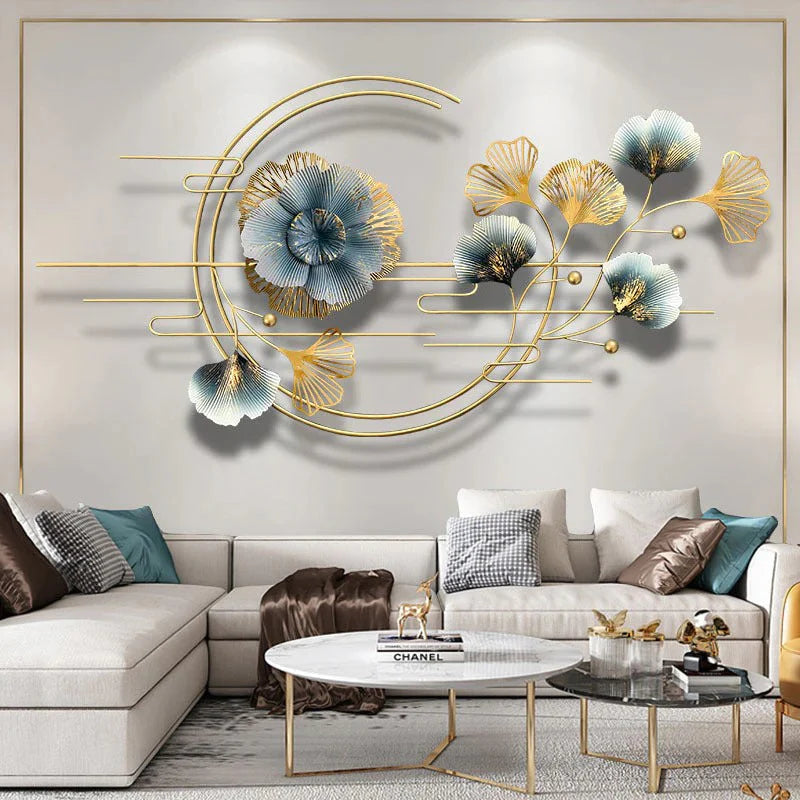 Majestic Bouquet Metal Wall Art – A Floral Masterpiece for Your Home
