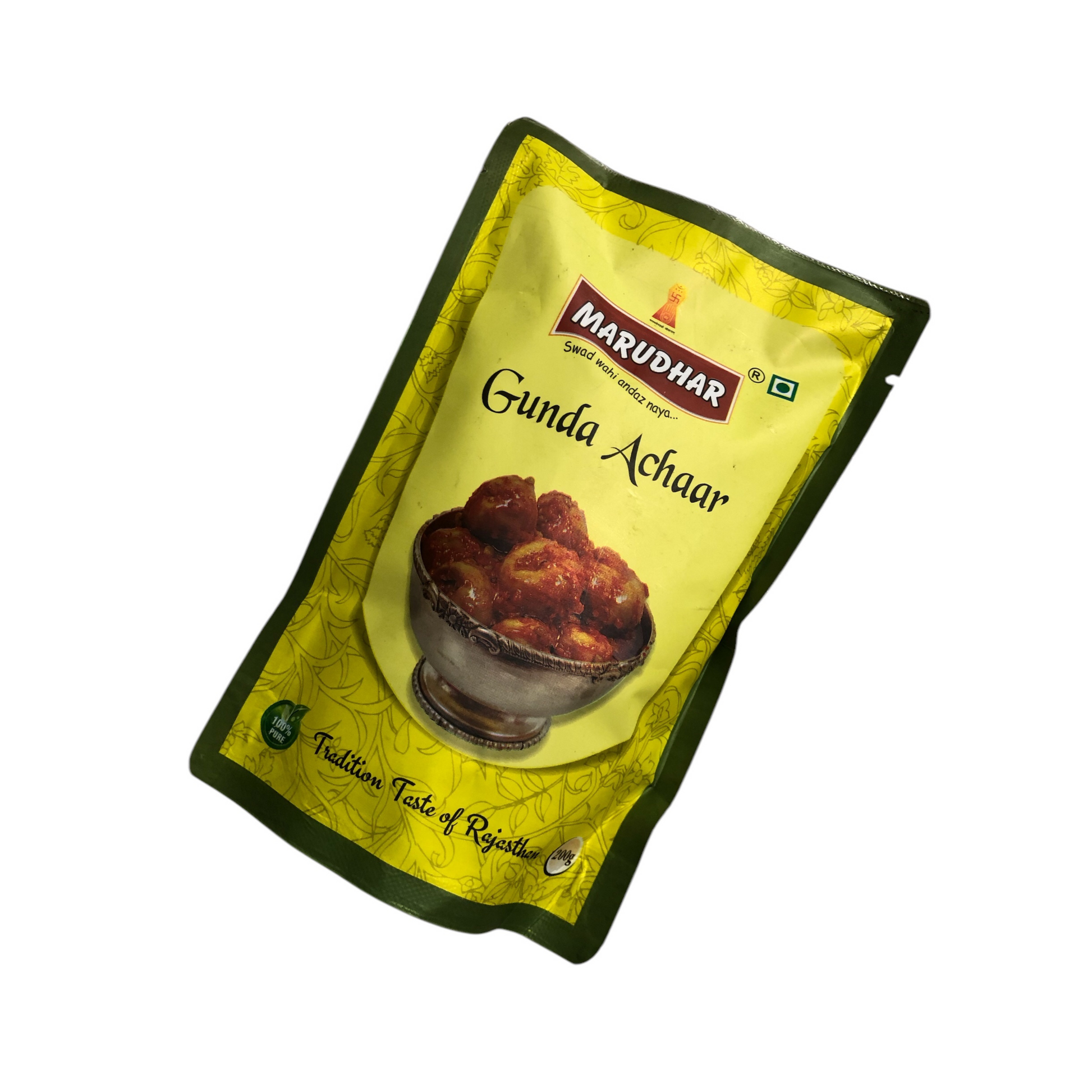 Marudhar Gunda Achaar – A Tangy Delight with Traditional Spices (200g)