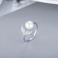 Mermaid Pearl Ring – Ocean Magic in Every Sparkle