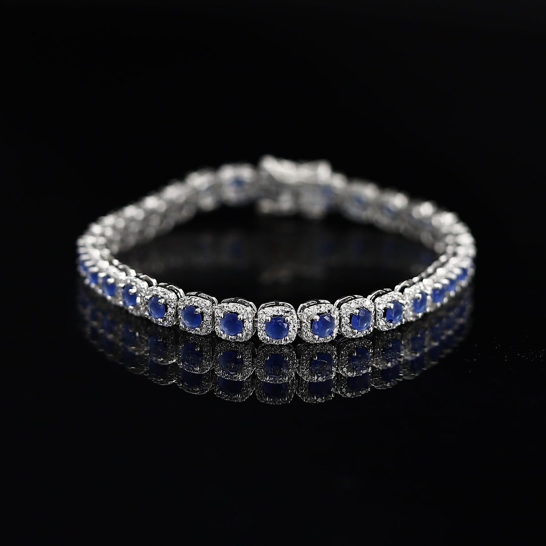 Mini One Line American Diamond Loose Bracelet – Subtle Sparkle, Everyday Elegance