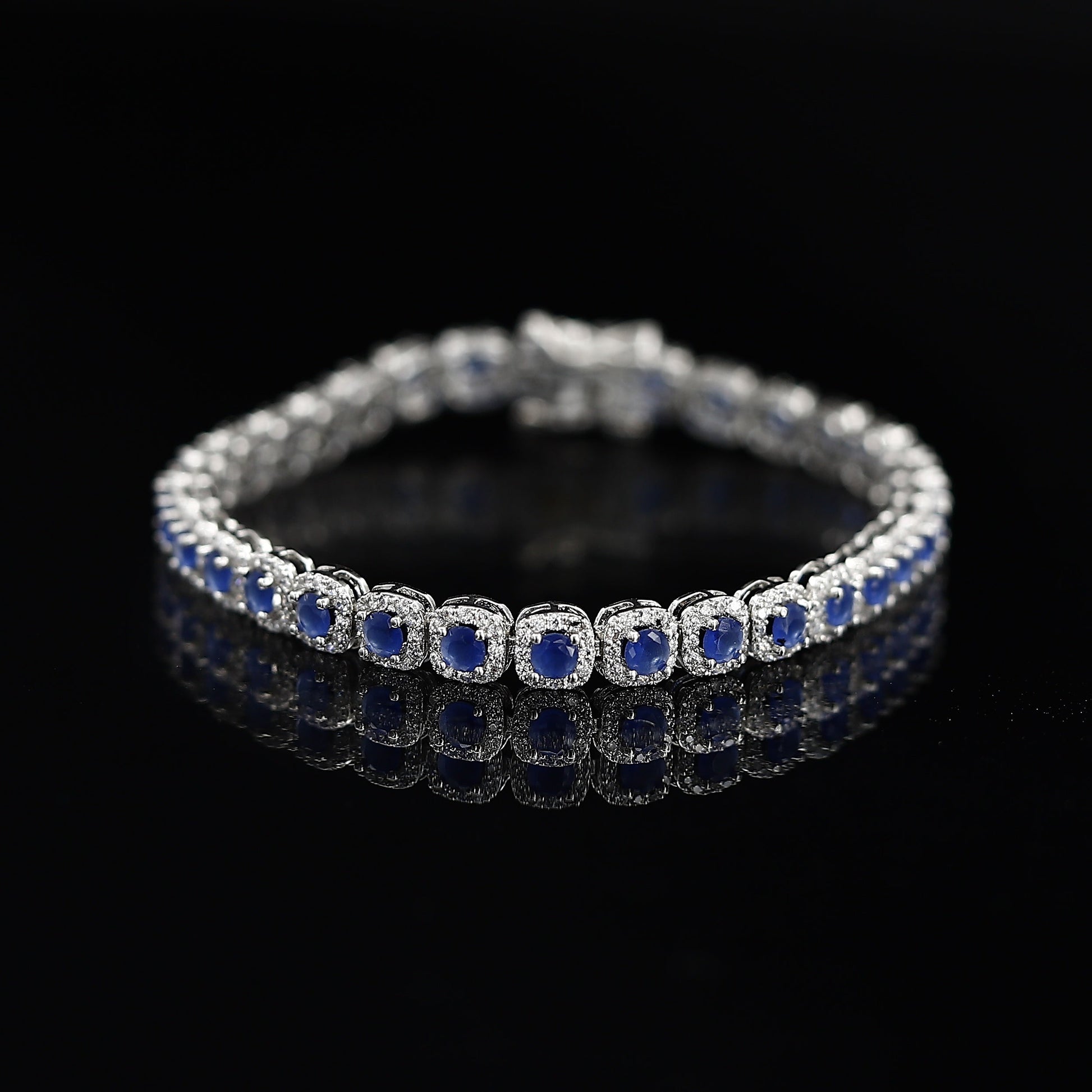 Mini One Line American Diamond Loose Bracelet – Subtle Sparkle, Everyday Elegance