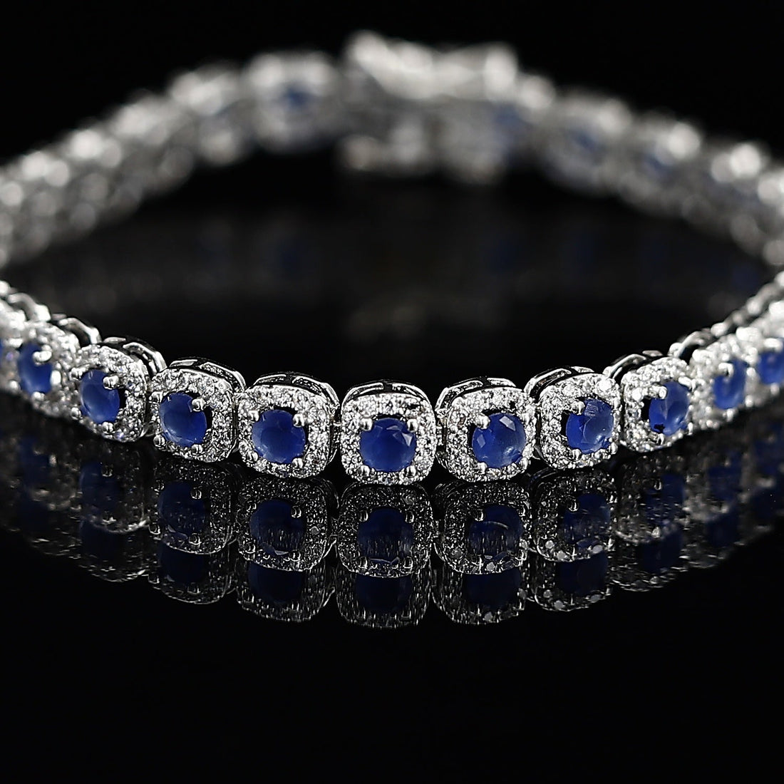 Mini One Line American Diamond Loose Bracelet – Subtle Sparkle, Everyday Elegance