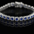 Mini One Line American Diamond Loose Bracelet – Subtle Sparkle, Everyday Elegance