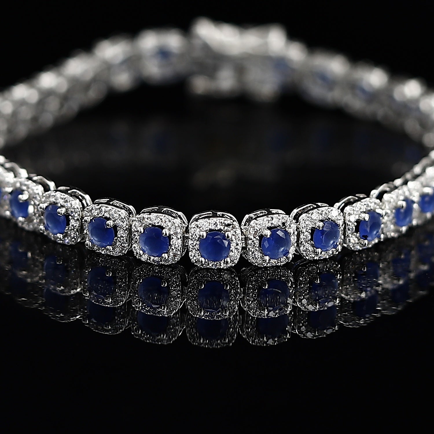 Mini One Line American Diamond Loose Bracelet – Subtle Sparkle, Everyday Elegance