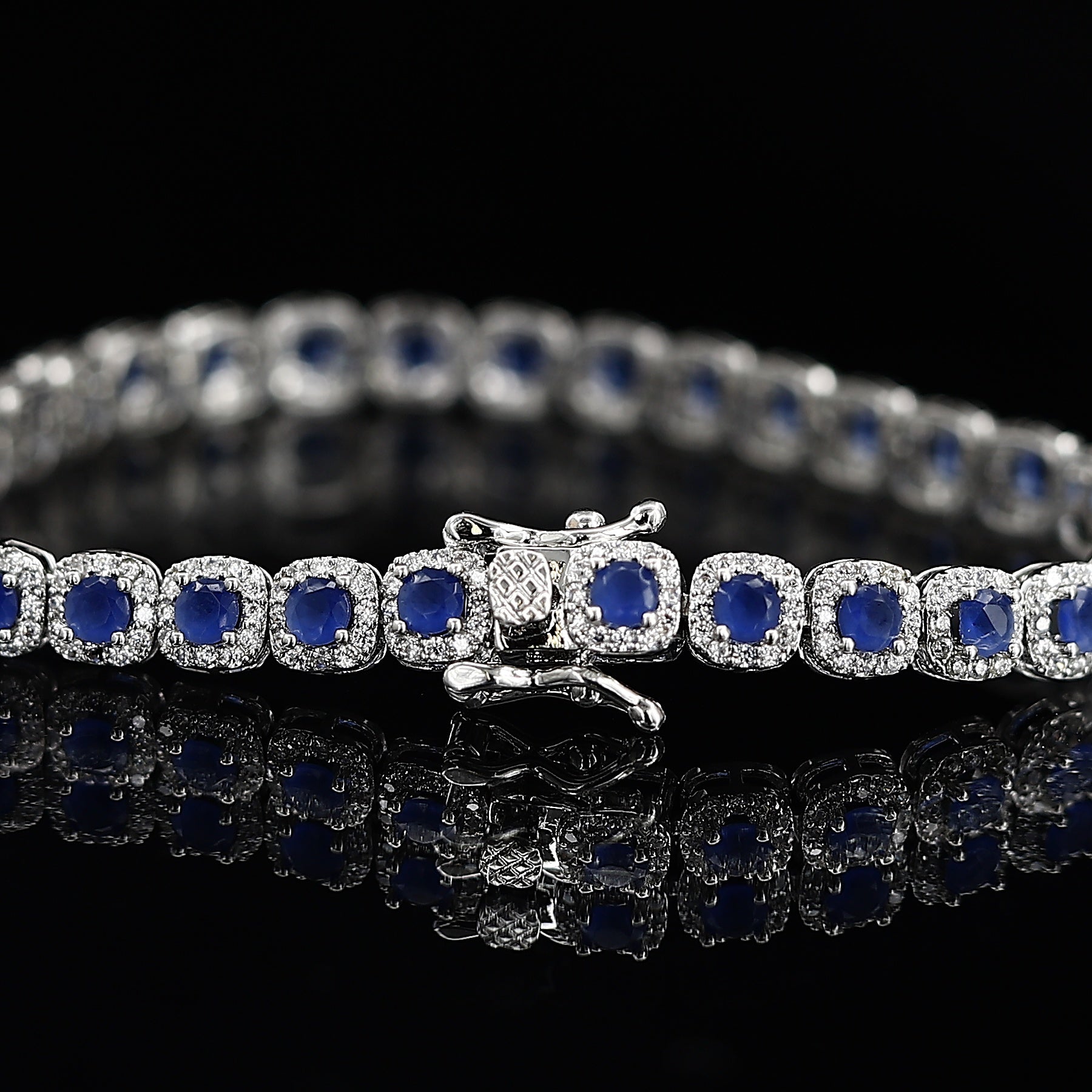 Mini One Line American Diamond Loose Bracelet – Subtle Sparkle, Everyday Elegance
