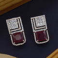 Mini Short Diamond Earrings With Colour – A Touch of Sparkle and Elegance