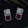 Mini Short Diamond Earrings With Colour – A Touch of Sparkle and Elegance