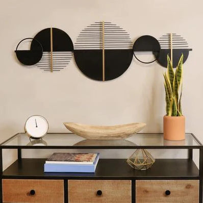 Modern Metal Black Wall Art – A Bold Statement of Contemporary Style