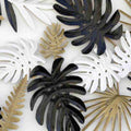 Monstera Leaves Frame Metal Wall Art – Nature-Inspired Elegance for Your Home