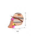 Multi-Color Jacquard Women's Sling Bag – Elegant & Functional Everyday Companion