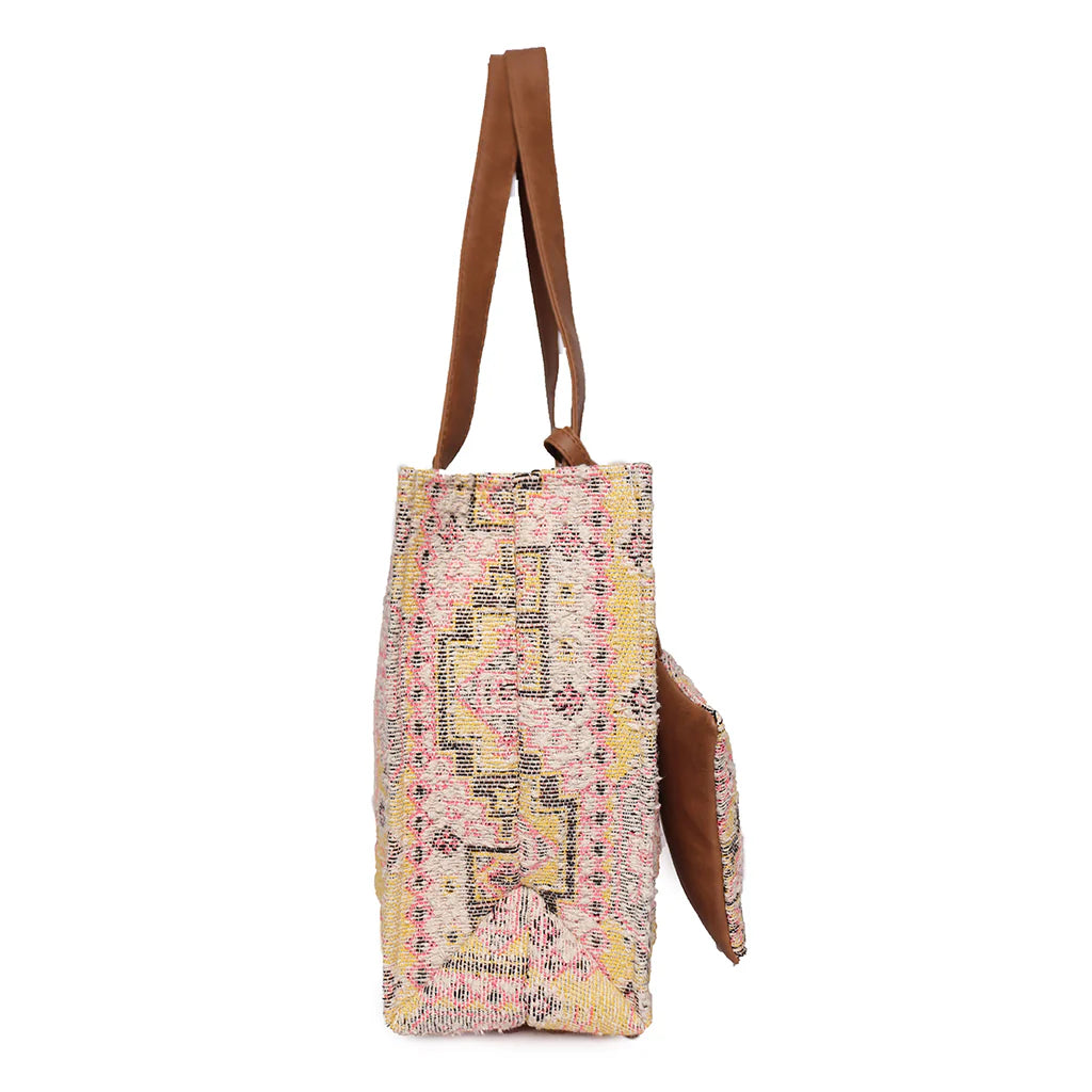Multi-Color Poster Bags with PU Handle and Hanging Pouch – Stylish and Convenient for Every Occasion